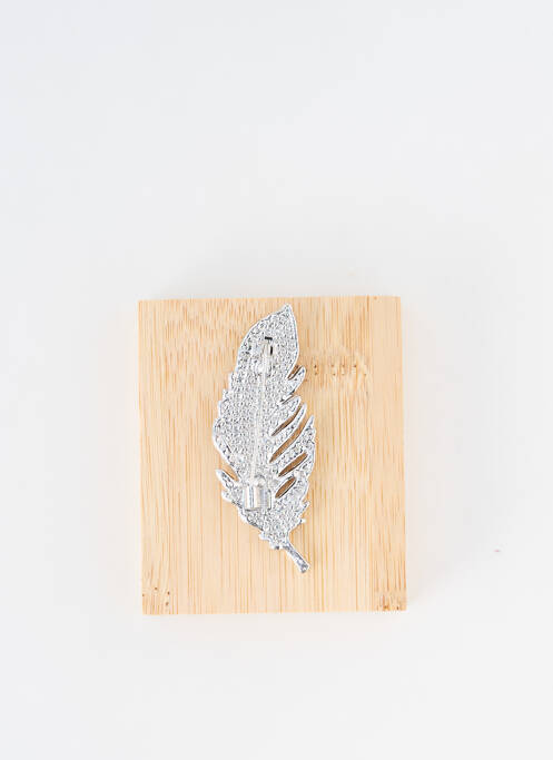 Broche argent TATA GISELE pour femme