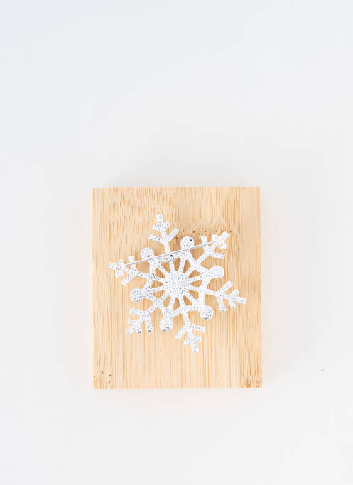 Broche argent TATA GISELE pour femme