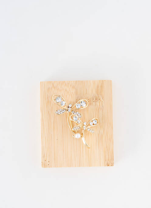 Broche or TATA GISELE pour femme