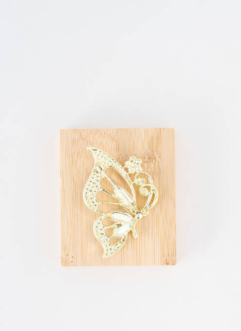 Broche or TATA GISELE pour femme