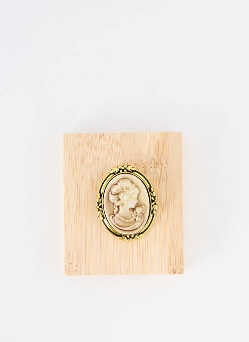 Broche or TATA GISELE pour femme