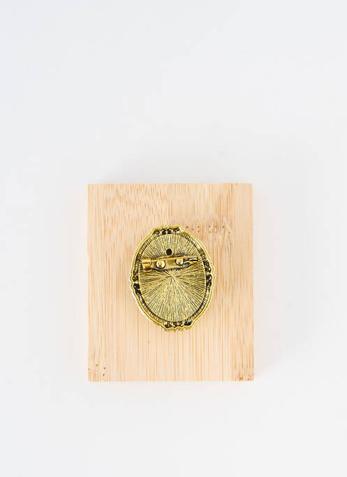 Broche or TATA GISELE pour femme