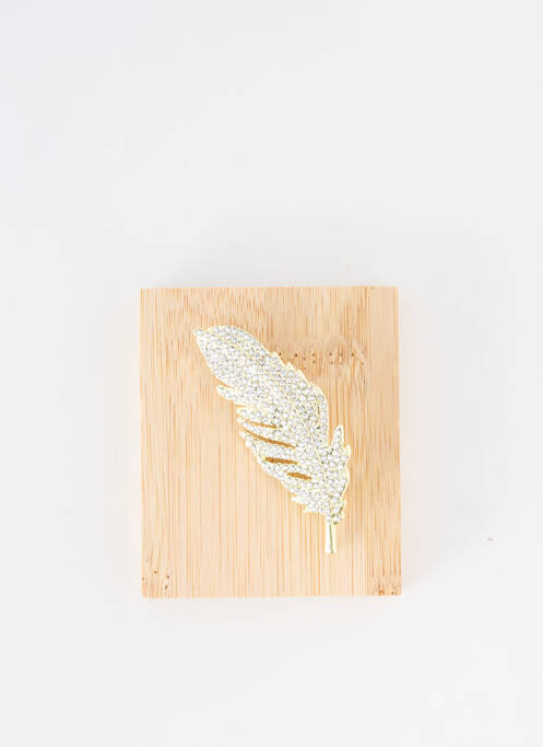 Broche or TATA GISELE pour femme