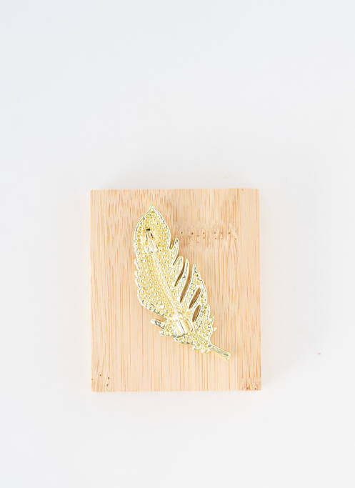 Broche or TATA GISELE pour femme