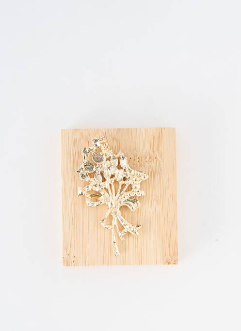 Broche or TATA GISELE pour femme