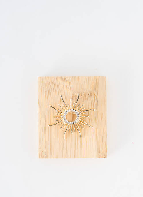 Broche or TATA GISELE pour femme
