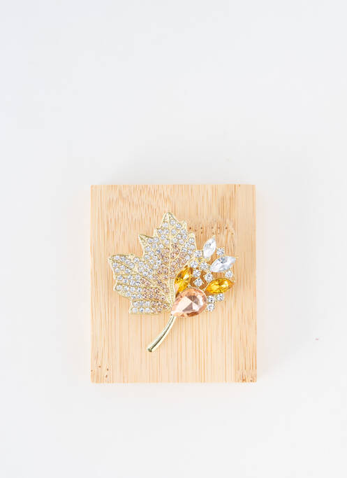 Broche or TATA GISELE pour femme