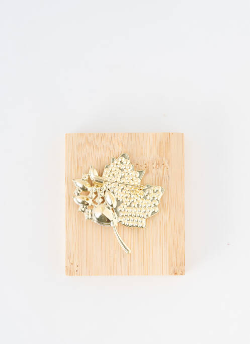 Broche or TATA GISELE pour femme