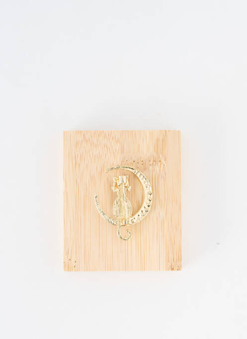 Broche or TATA GISELE pour femme