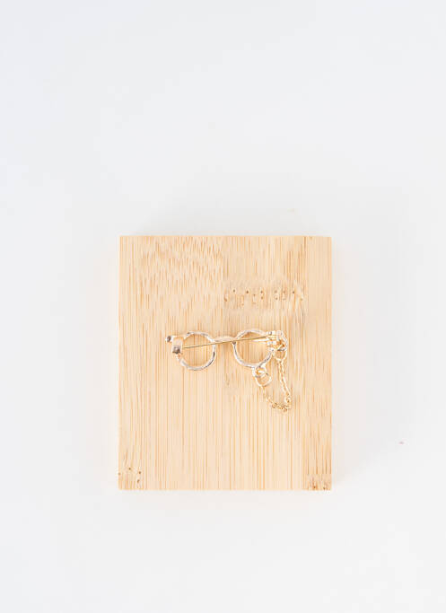 Broche or TATA GISELE femme