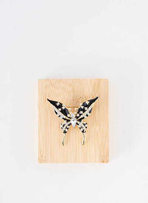 Broche noir TATA GISELE pour femme