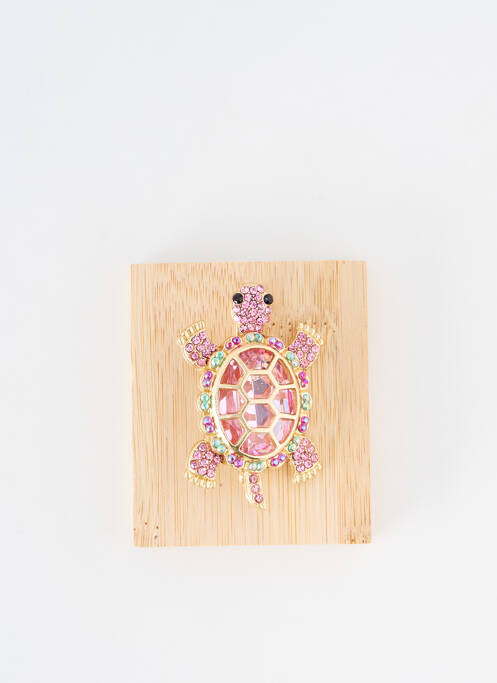 Broche rose TATA GISELE pour femme