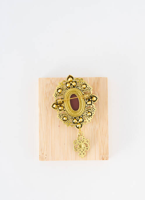 Broche rouge TATA GISELE pour femme
