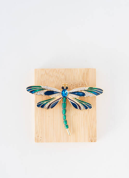 Broche vert TATA GISELE pour femme