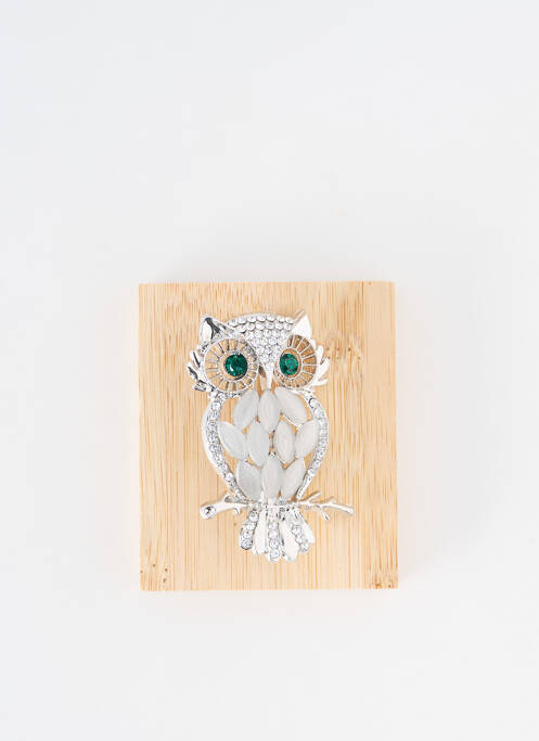 Broche vert TATA GISELE pour femme