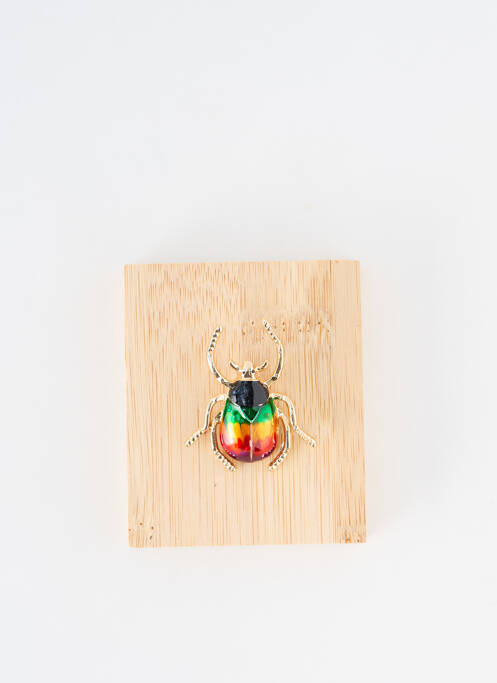 Broche vert TATA GISELE pour femme