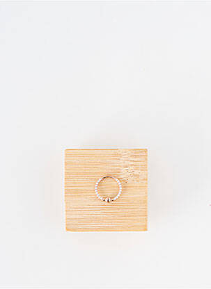 Piercing matériaux métal rose TATA GISELE femme