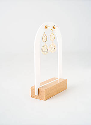 Boucles d’oreilles matériaux plaqué or or TATA GISELE femme