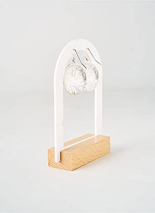 Boucles d’oreilles matériaux métal vert TATA GISELE femme