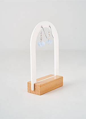 Boucles d’oreilles matériaux métal argent TATA GISELE femme