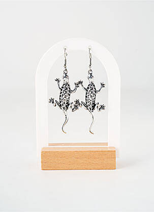 Boucles d’oreilles matériaux métal argent TATA GISELE femme