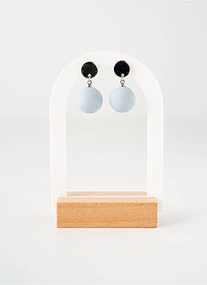 Boucles d’oreilles matériaux métal argent TATA GISELE femme