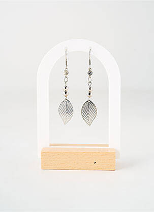Boucles d’oreilles matériaux métal argent TATA GISELE femme