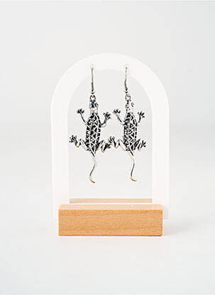 Boucles d’oreilles matériaux métal argent TATA GISELE femme