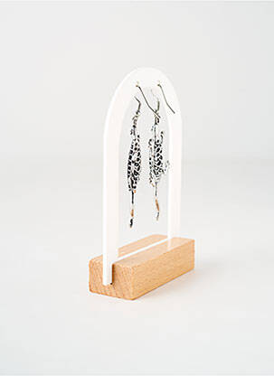 Boucles d’oreilles matériaux métal argent TATA GISELE femme