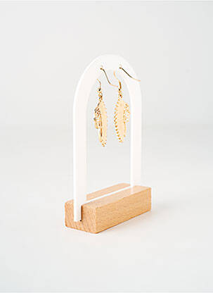 Boucles d’oreilles fermeture crochet or TATA GISELE femme