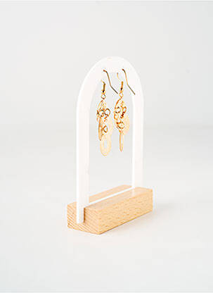 Boucles d’oreilles fermeture crochet or TATA GISELE femme