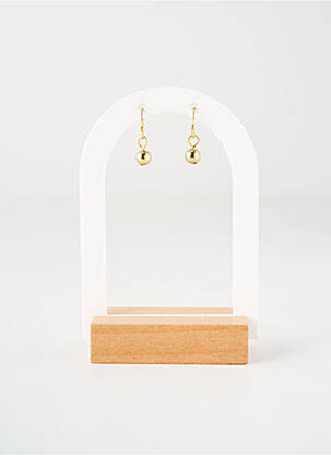 Boucles d’oreilles fermeture crochet or TATA GISELE femme