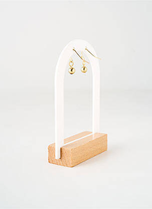 Boucles d’oreilles fermeture crochet or TATA GISELE femme