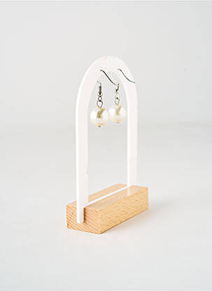 Boucles d’oreilles matériaux métal argent TATA GISELE femme