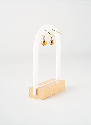 Boucles d’oreilles matériaux métal or TATA GISELE femme