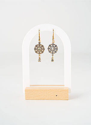 Boucles d’oreilles ornement oxyde de zirconium or TATA GISELE femme