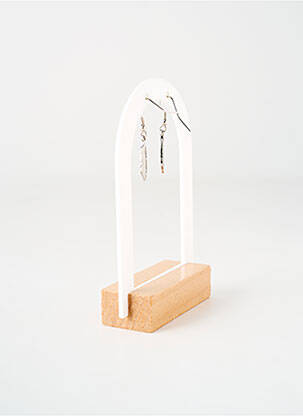Boucles d’oreilles matériaux métal argent TATA GISELE femme
