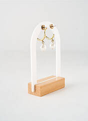 Boucles d’oreilles blanc TATA GISELE pour femme seconde vue