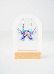 Boucles d’oreilles bleu TATA GISELE pour femme seconde vue