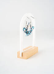 Boucles d’oreilles bleu TATA GISELE pour femme seconde vue