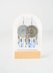 Boucles d’oreilles bleu TATA GISELE pour femme seconde vue
