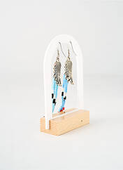 Boucles d’oreilles bleu TATA GISELE pour femme seconde vue