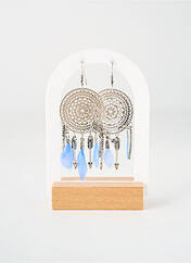 Boucles d’oreilles bleu TATA GISELE pour femme seconde vue