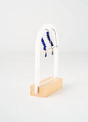 Boucles d’oreilles bleu TATA GISELE pour femme seconde vue