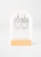 Boucles d’oreilles argent TATA GISELE pour femme seconde vue