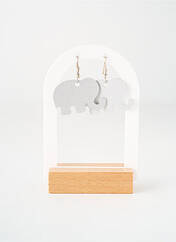 Boucles d’oreilles argent TATA GISELE pour femme seconde vue