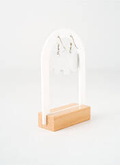 Boucles d’oreilles argent TATA GISELE pour femme seconde vue