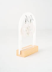 Boucles d’oreilles argent TATA GISELE pour femme seconde vue