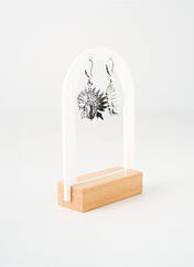 Boucles d’oreilles argent TATA GISELE pour femme seconde vue