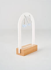 Boucles d’oreilles argent TATA GISELE pour femme seconde vue